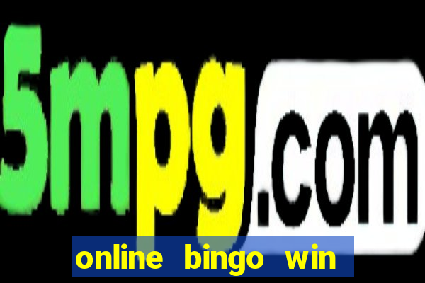 online bingo win real money