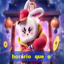 horário que o fortune mouse paga