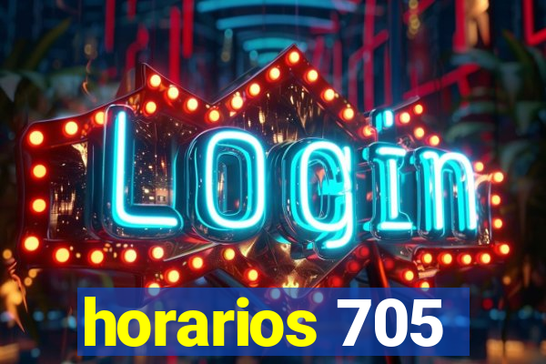 horarios 705