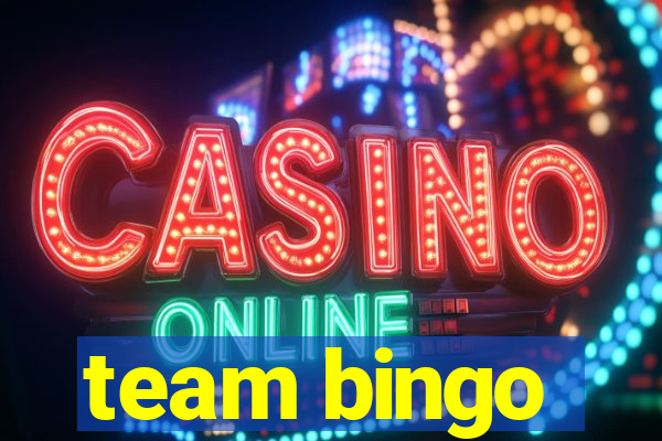 team bingo