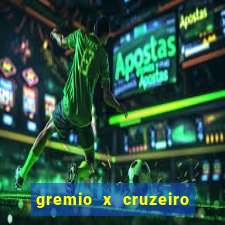 gremio x cruzeiro ao vivo hd