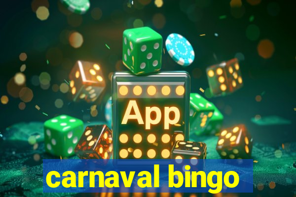 carnaval bingo