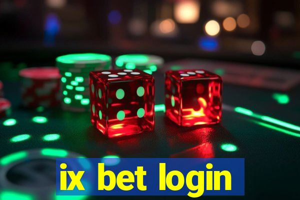 ix bet login