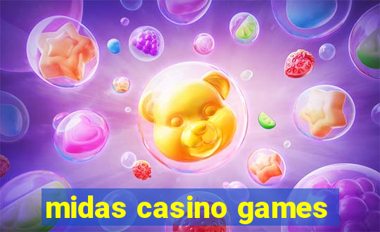 midas casino games