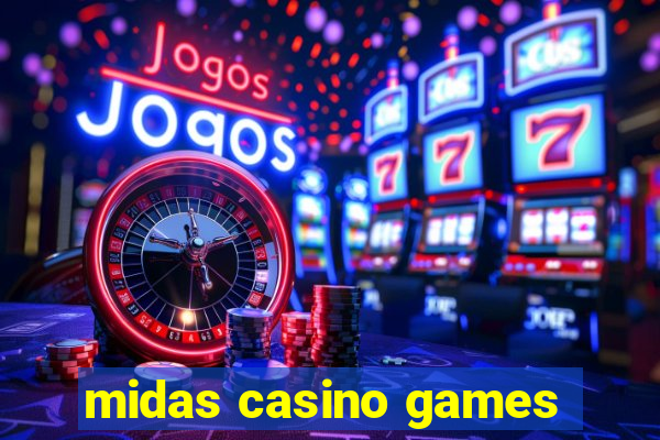 midas casino games