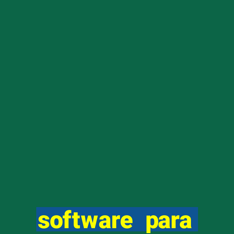 software para trader esportivo