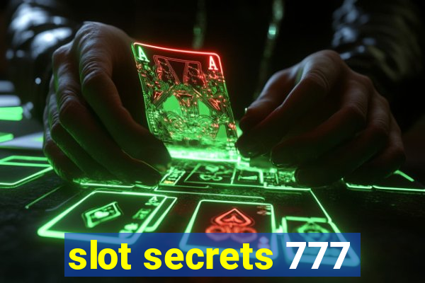 slot secrets 777