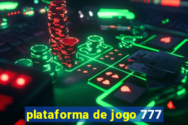 plataforma de jogo 777