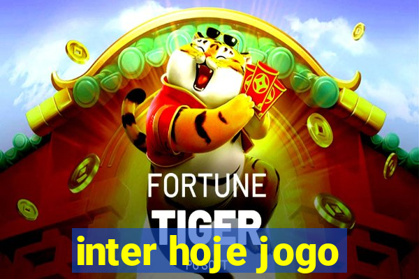 inter hoje jogo