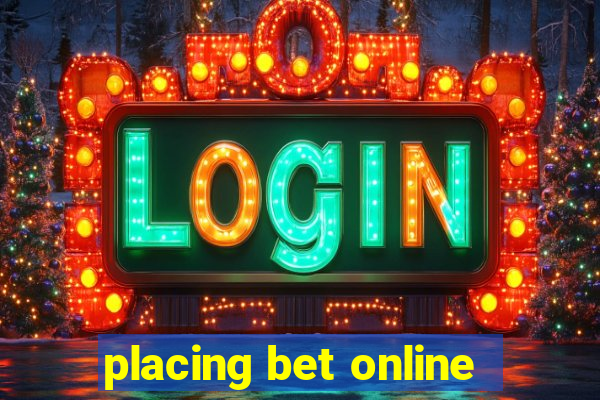 placing bet online