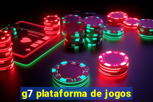 g7 plataforma de jogos