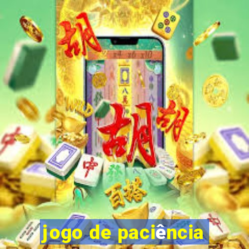 jogo de paciência