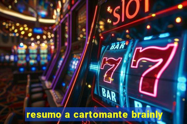 resumo a cartomante brainly