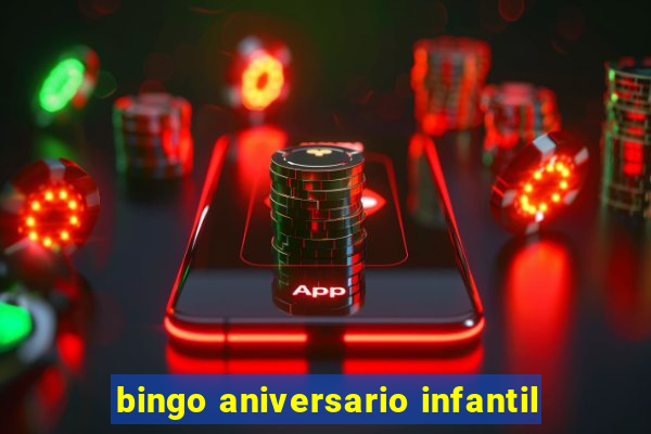 bingo aniversario infantil