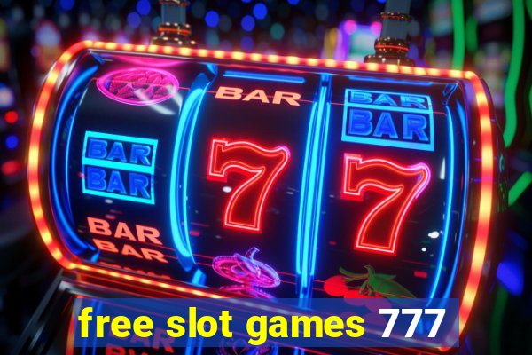 free slot games 777