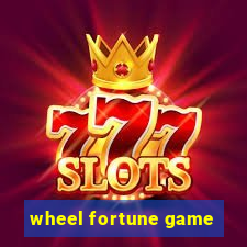 wheel fortune game