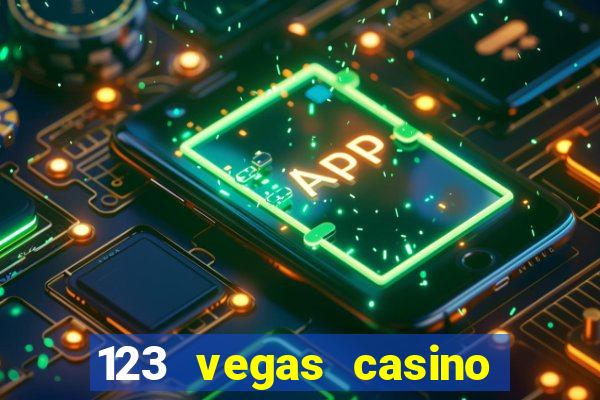 123 vegas casino login page