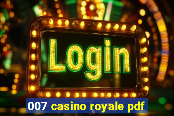 007 casino royale pdf