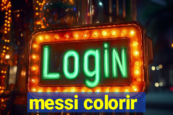 messi colorir