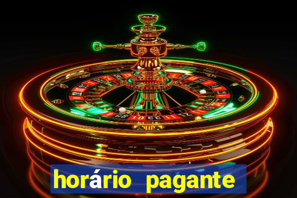 horário pagante fortune tiger