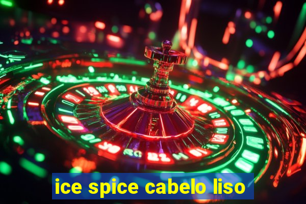 ice spice cabelo liso