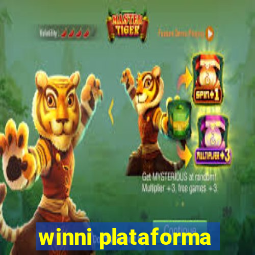 winni plataforma