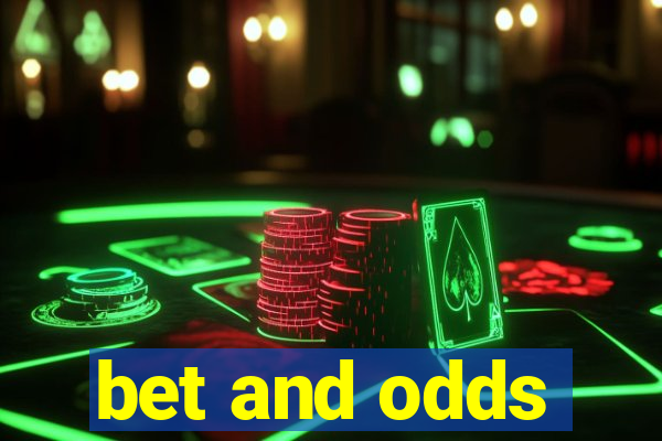 bet and odds