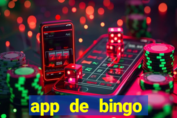 app de bingo valendo dinheiro