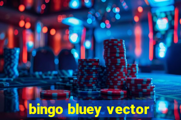 bingo bluey vector