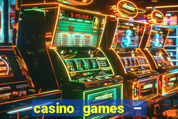 casino games – walk of fame