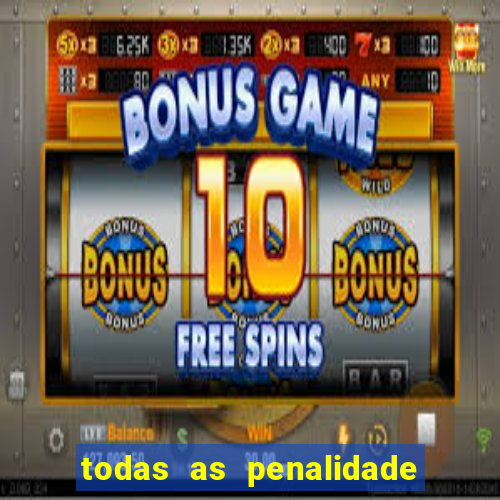 todas as penalidade do corinthians