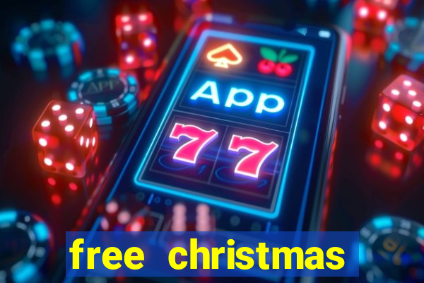 free christmas bingo cards