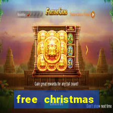 free christmas bingo cards