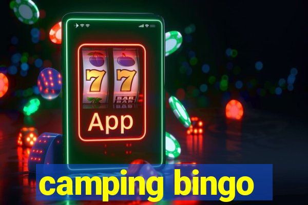 camping bingo