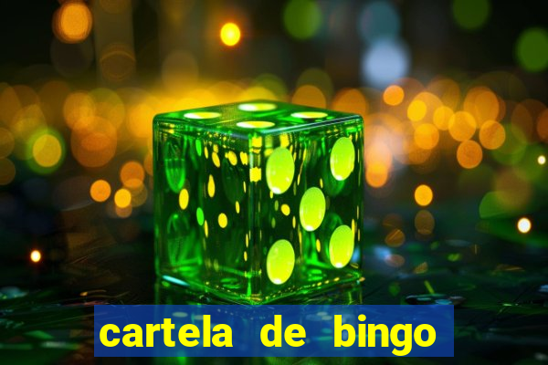 cartela de bingo para cha revela??o