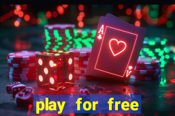 play for free casino games