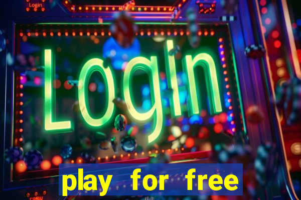 play for free casino games