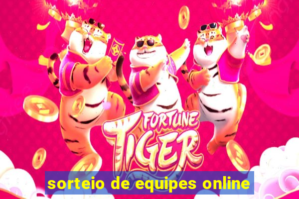 sorteio de equipes online