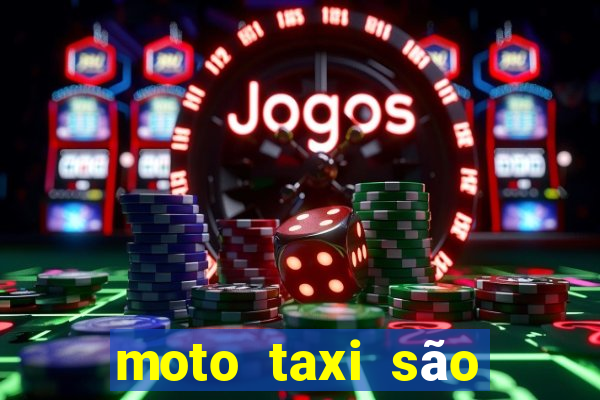 moto taxi são joaquim da barra