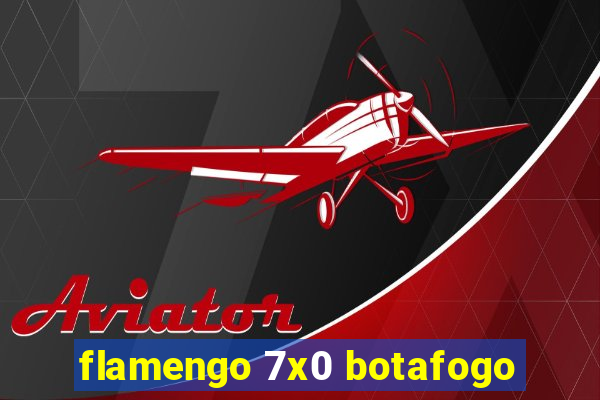 flamengo 7x0 botafogo