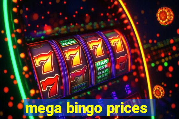 mega bingo prices