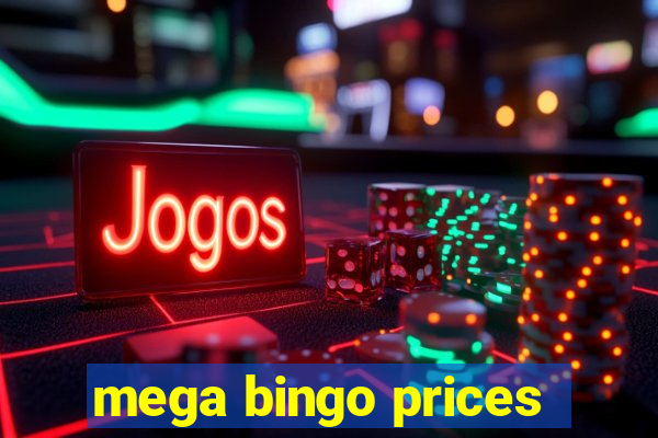 mega bingo prices