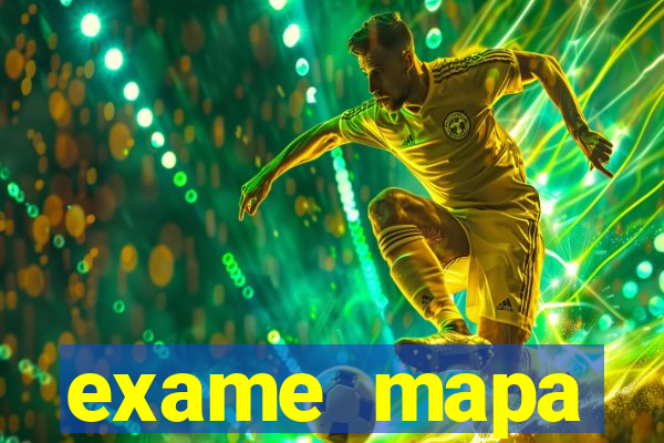 exame mapa apertando muito