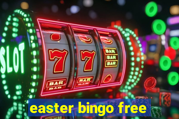 easter bingo free