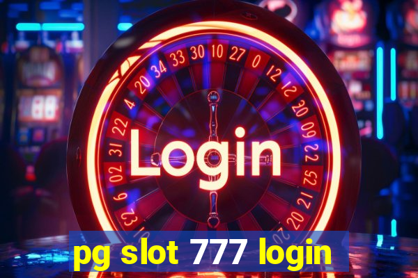 pg slot 777 login