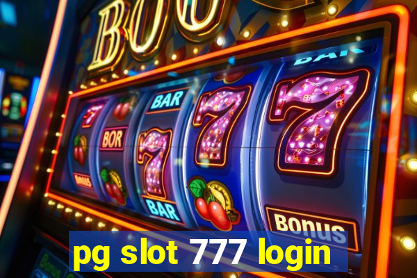 pg slot 777 login