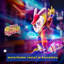 motorhome rental in barcelona