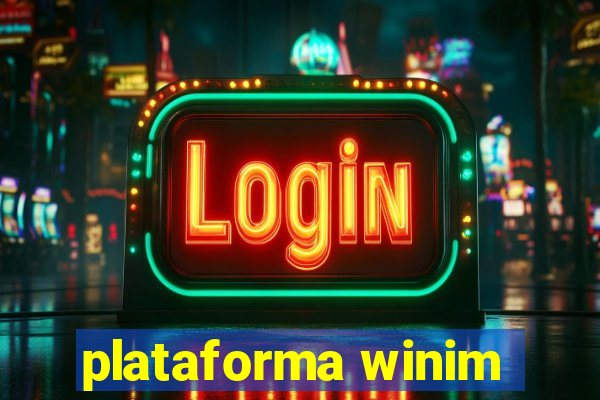 plataforma winim