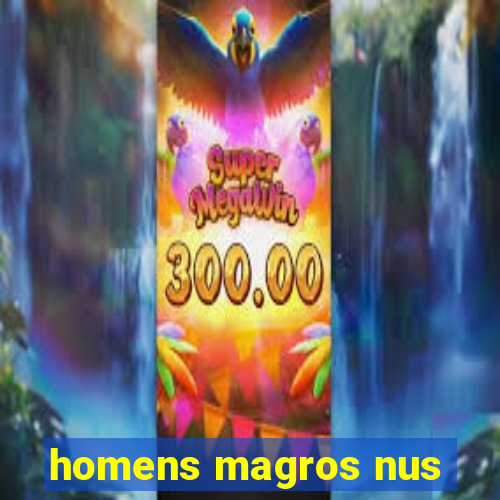 homens magros nus