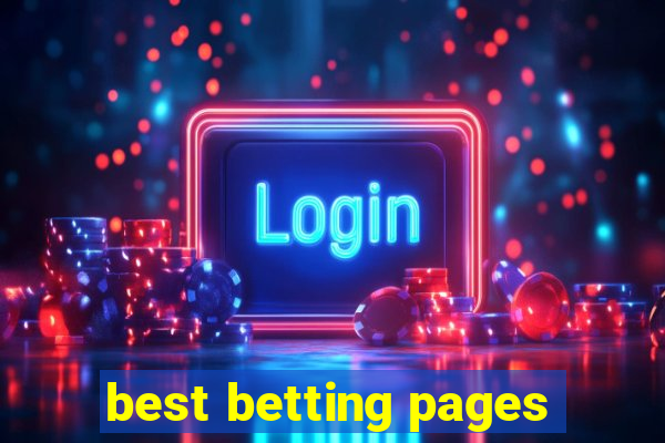 best betting pages